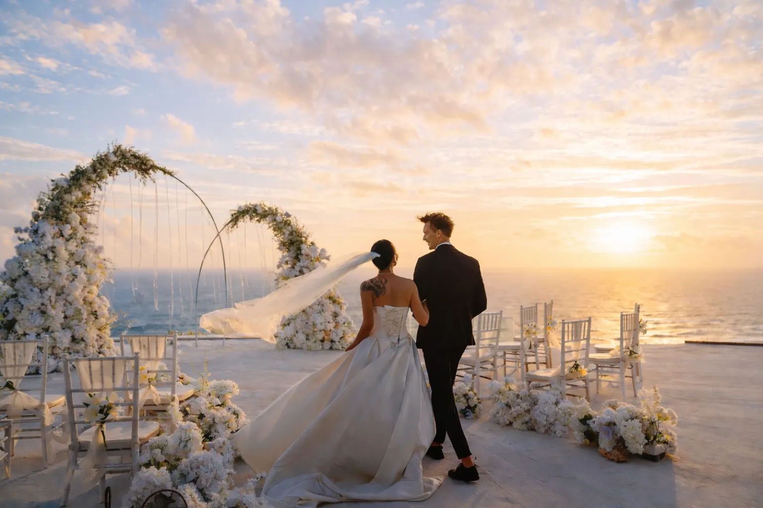 Ocean view setting at Vanara Resort & Spa in Uluwatu Bali