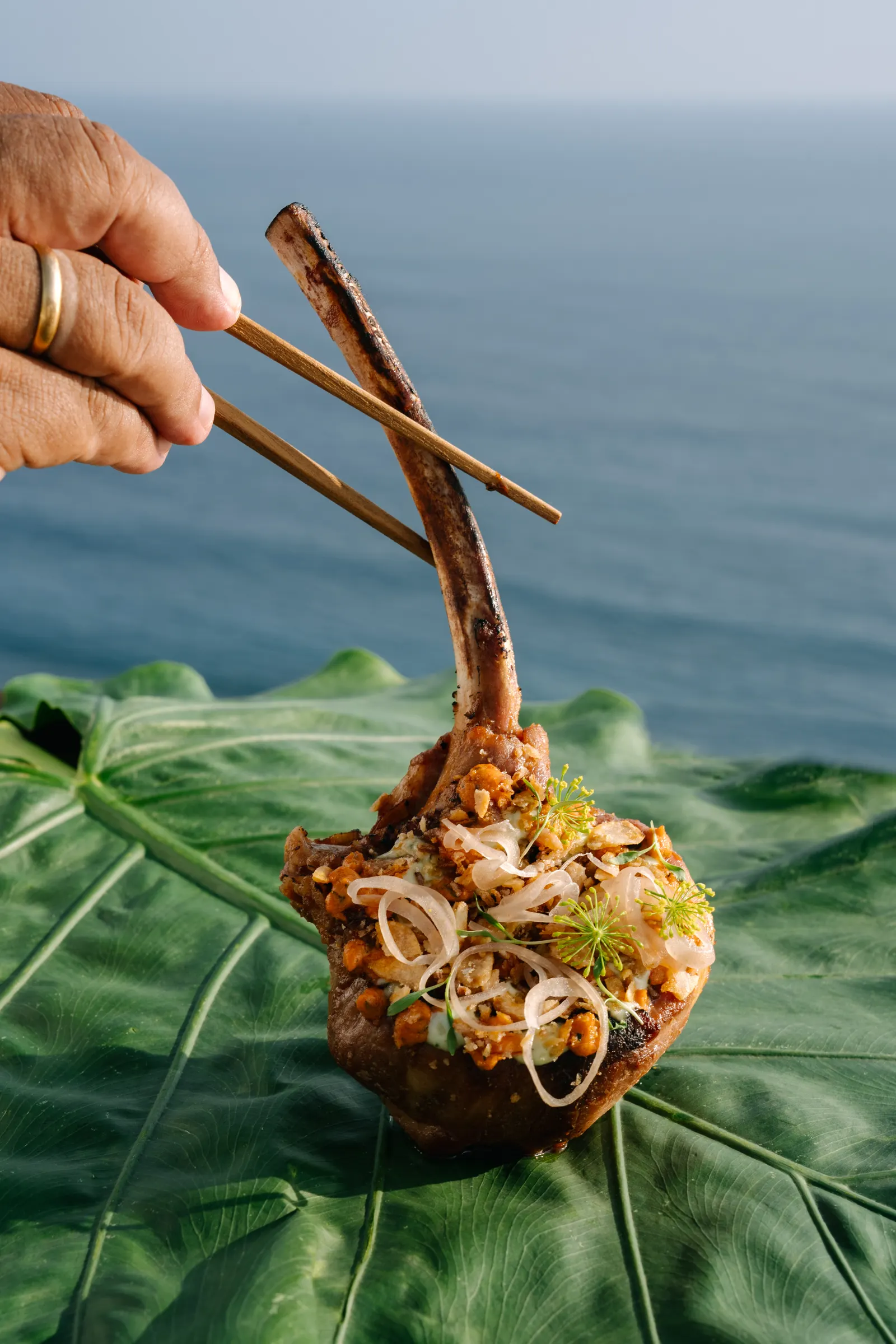 MediterAsian dishes and ingredients at Kokoon restaurant 3